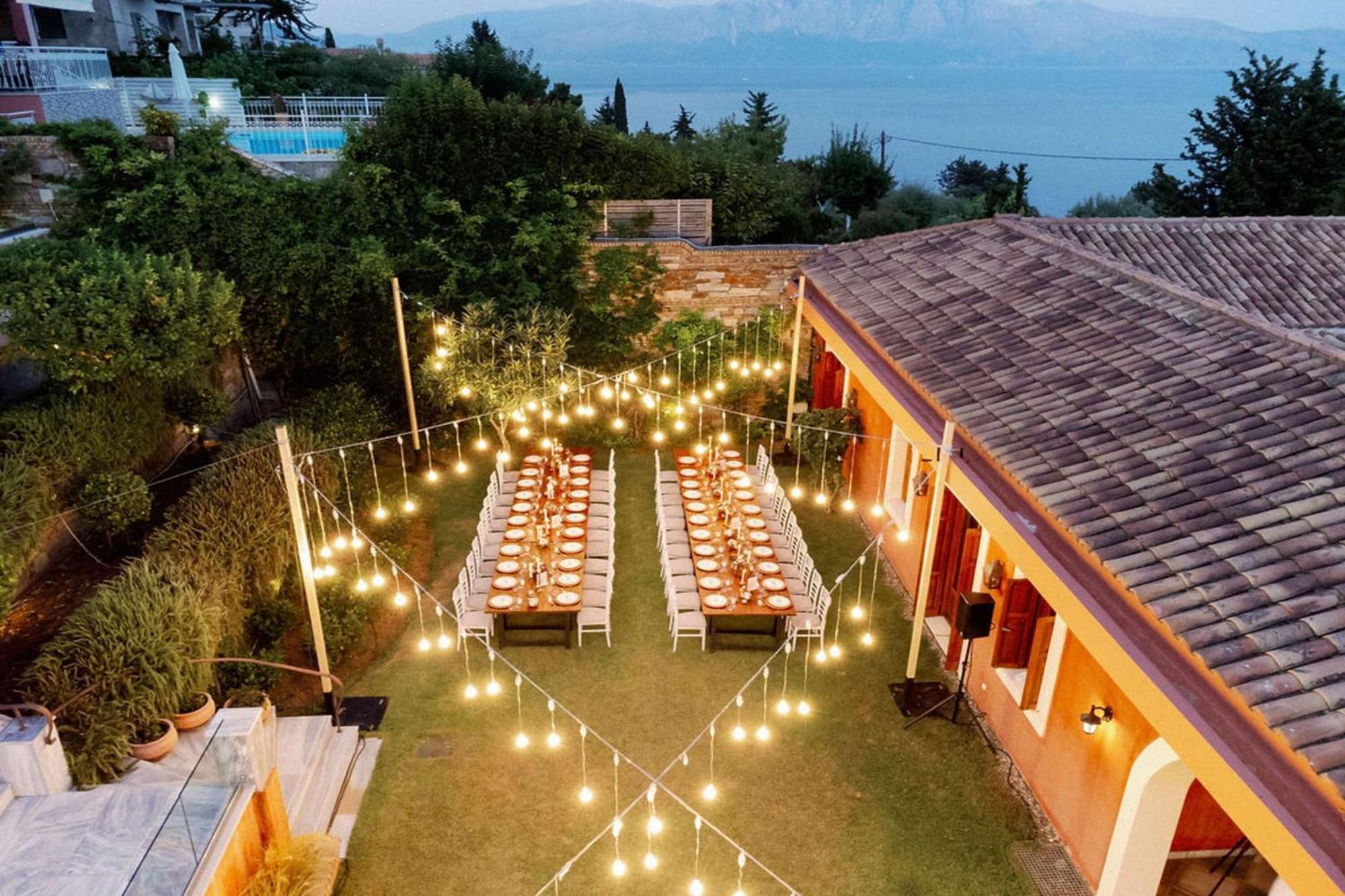 Villa Veneziano Suites & Villa Нидри Екстериор снимка